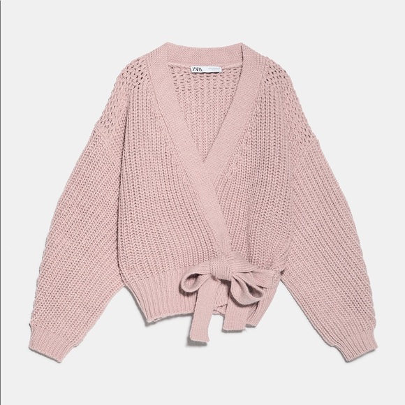 Zara Pink Knit Sweater - Picture 5 of 5